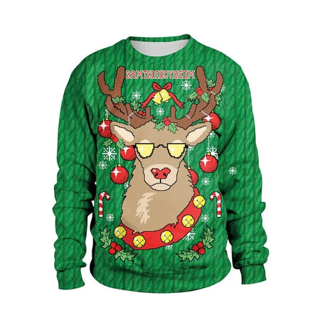 Sweat-shirt moche de noel